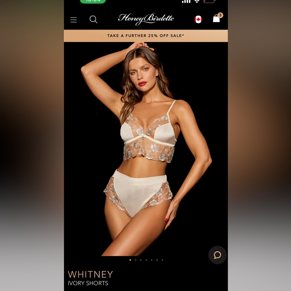 Honey birdette chemise shorts